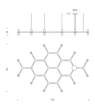 Crown Plana Pendant Light