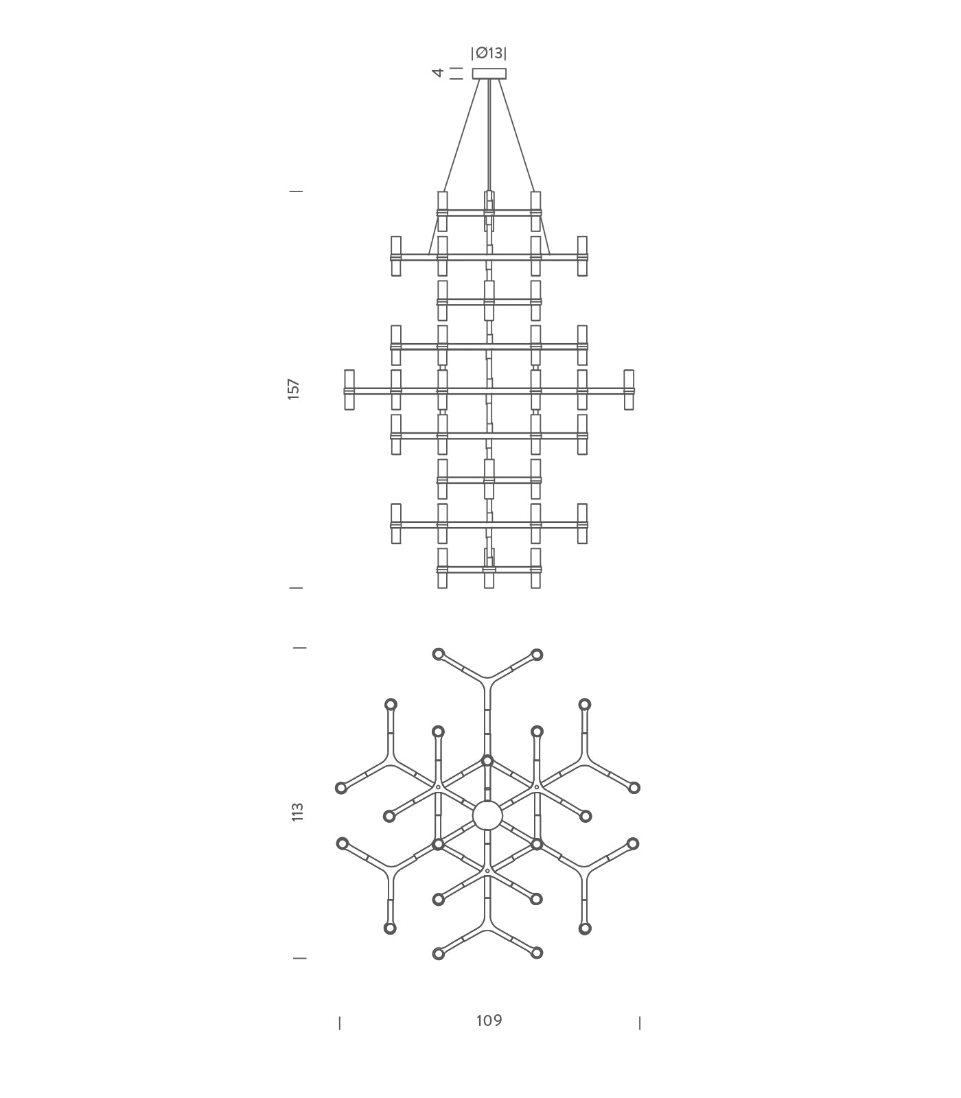 Crown Summa Pendant Light