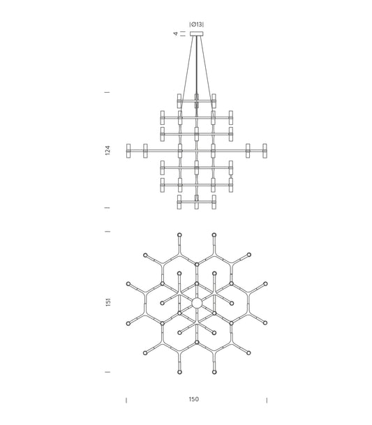 Crown Magnum Pendant Light