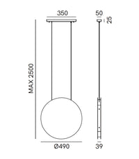 Dea Pendant Light