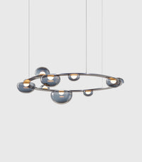 Dew Drops Circle Pendant Light