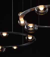 Dew Drops Circle Pendant Light