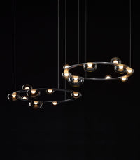 Dew Drops Circle Pendant Light