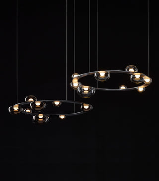 Dew Drops Circle Pendant Light