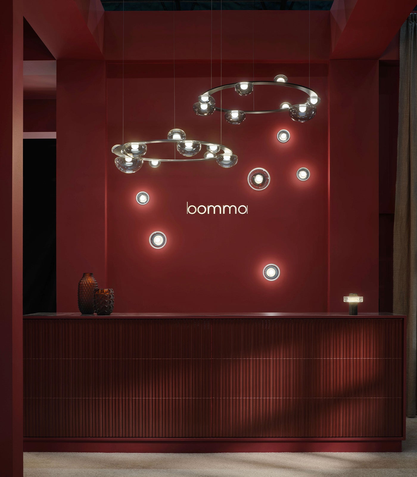 Dew Drops Circle Pendant Light