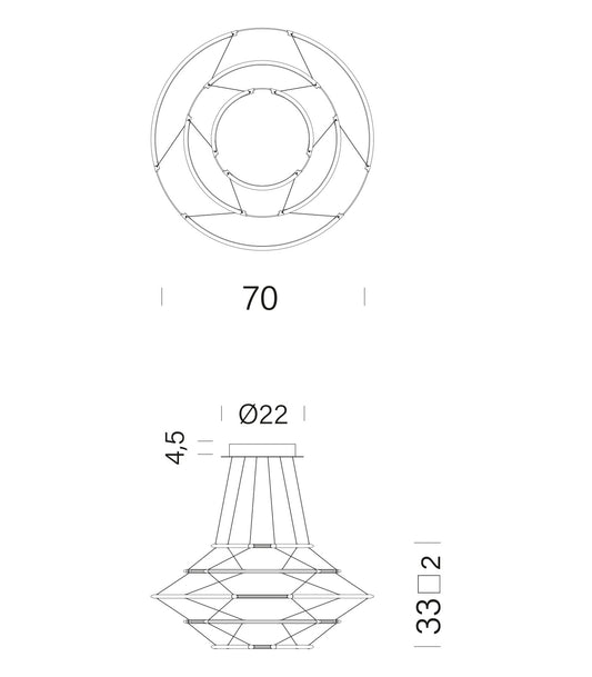 Drop 5 Pendant Light