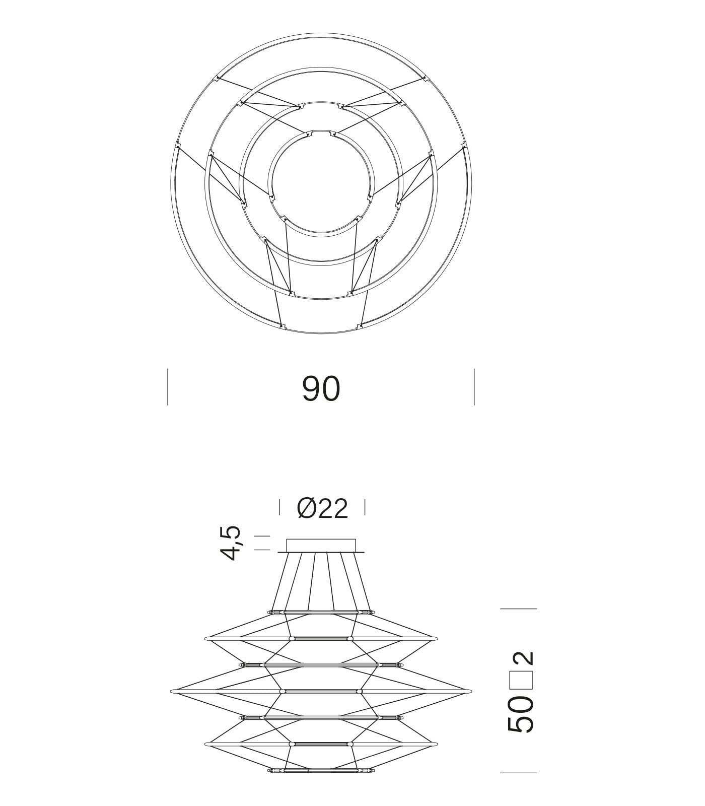 Drop 7 Pendant Light
