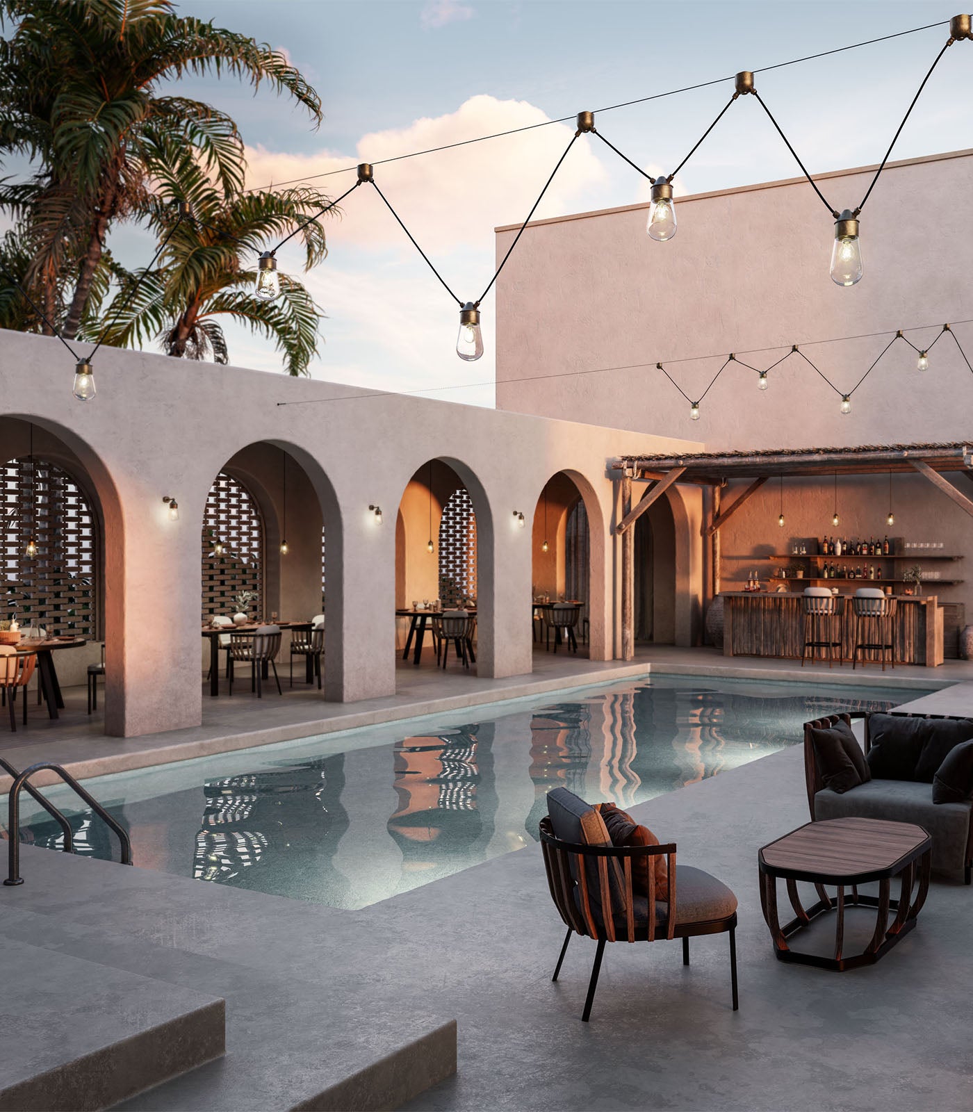 Drop Mini Cluster Pendant Light