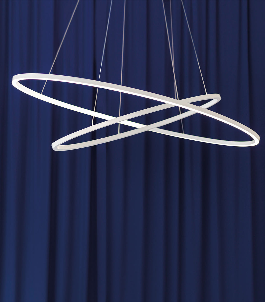 Ellisse Double Pendant Light