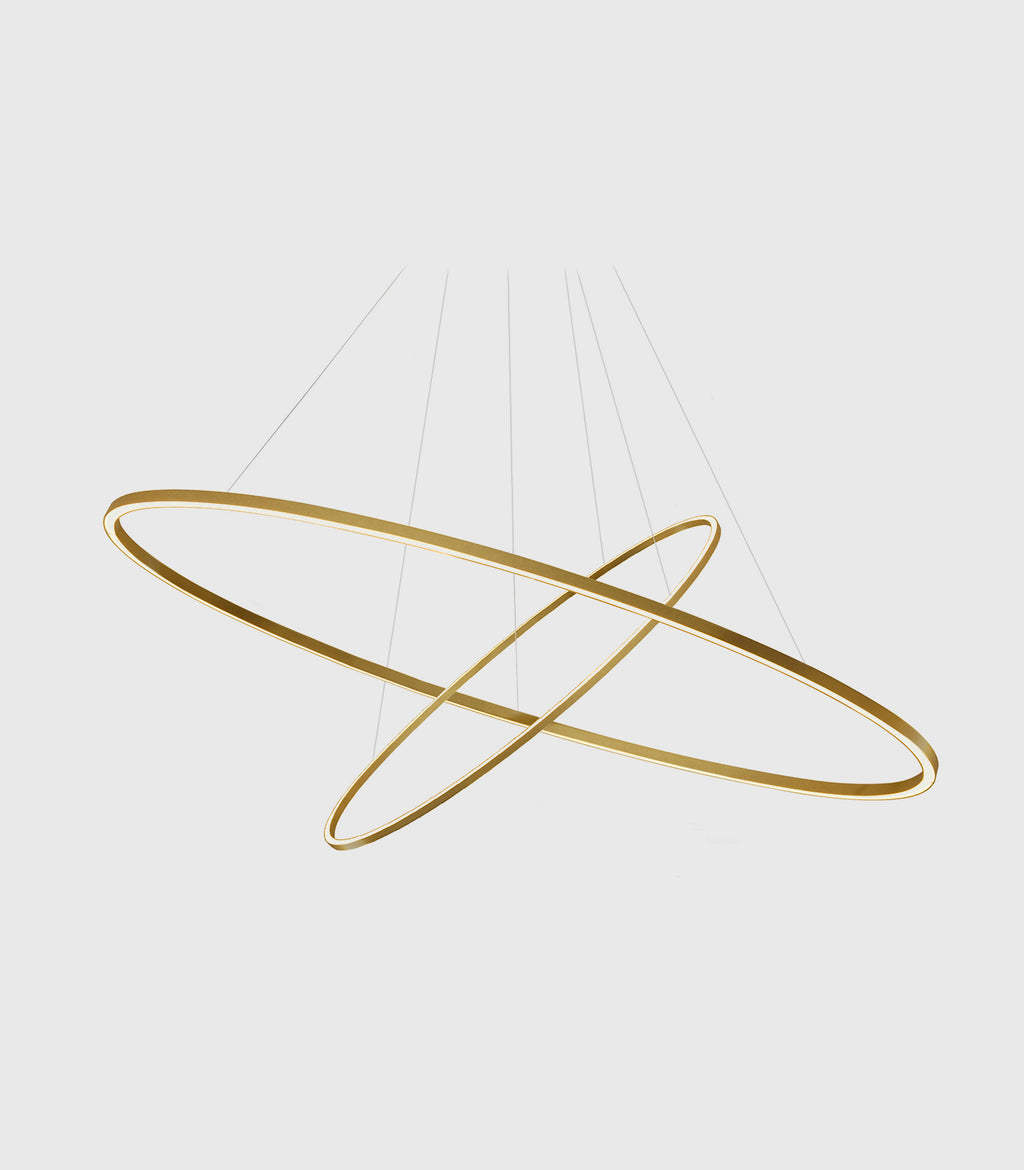 Ellisse Double Pendant Light