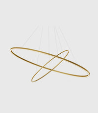 Ellisse Double Pendant Light