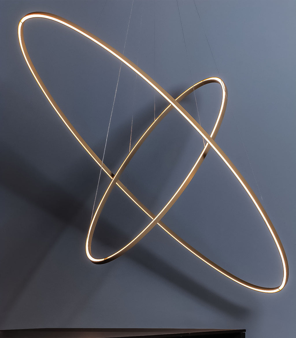 Ellisse Double Pendant Light