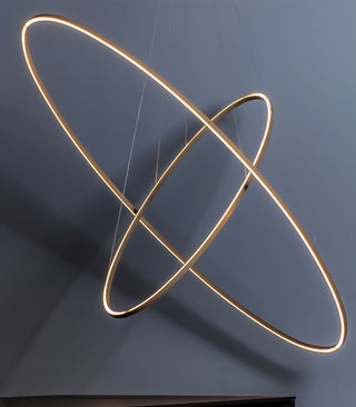 Ellisse Double Pendant Light