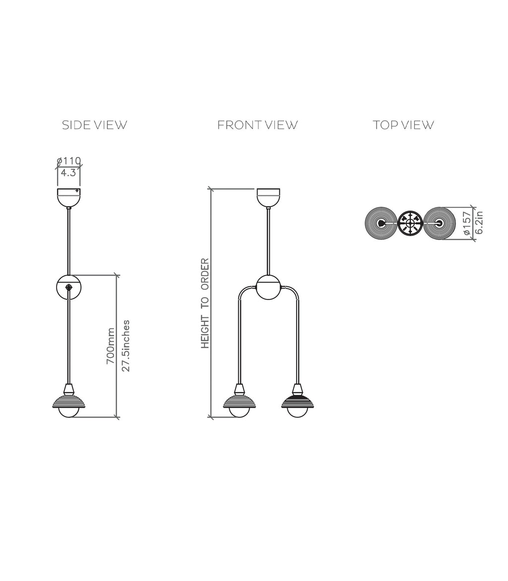 Short / Antique Brass - Additional Image