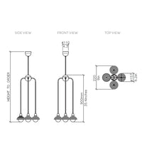 Long / Antique Brass - Additional Image