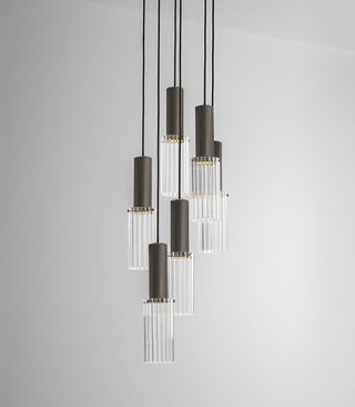 Flume Large 6lt Pendant Light