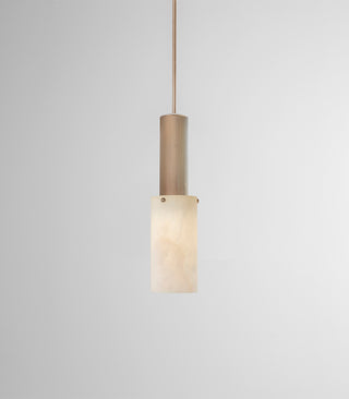 Flume Large Alabaster Pendant Light