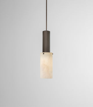 Flume Large Alabaster Pendant Light