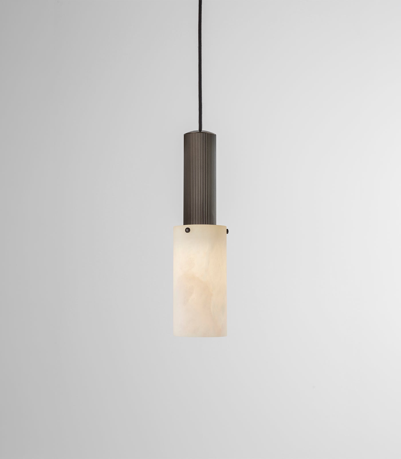 Flume Large Alabaster Pendant Light