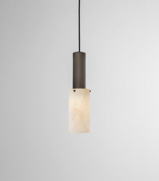 Flume Large Alabaster Pendant Light