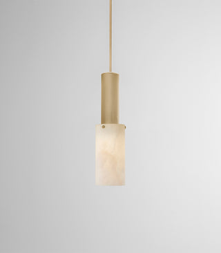 Flume Large Alabaster Pendant Light