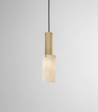 Flume Large Alabaster Pendant Light
