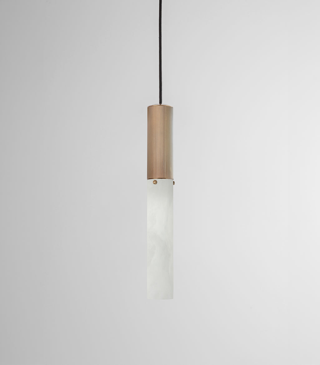 Flume Alabaster Pendant Light