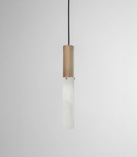 Flume Alabaster Pendant Light