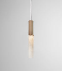 Flume Alabaster Pendant Light
