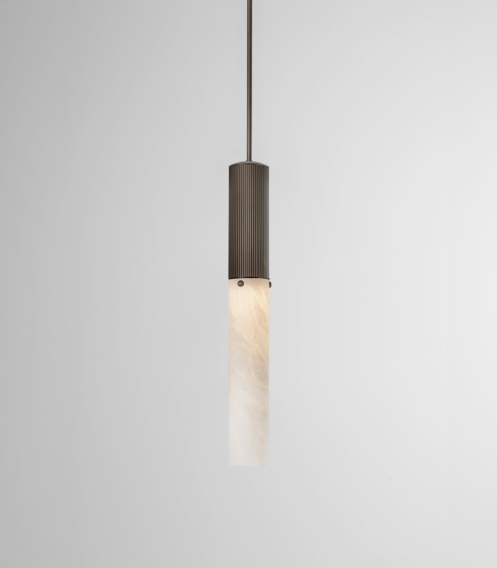 Flume Alabaster Pendant Light