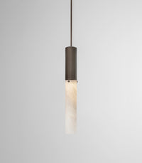 Flume Alabaster Pendant Light