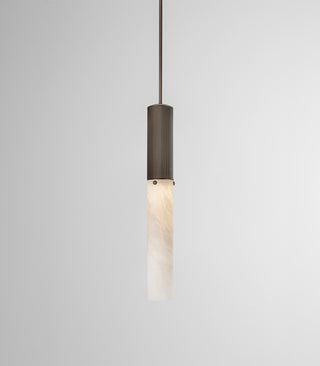 Flume Alabaster Pendant Light