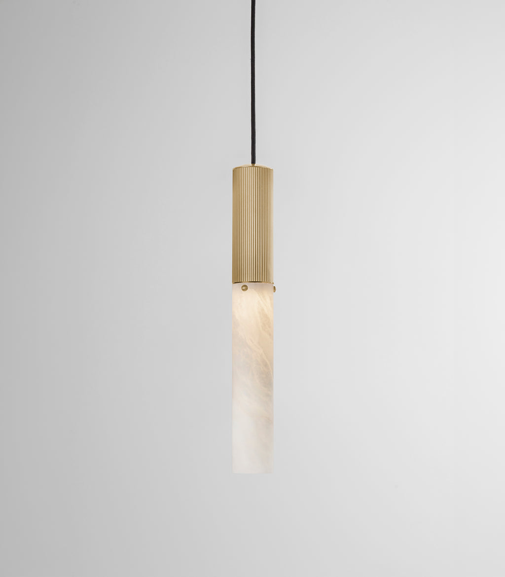 Flume Alabaster Pendant Light
