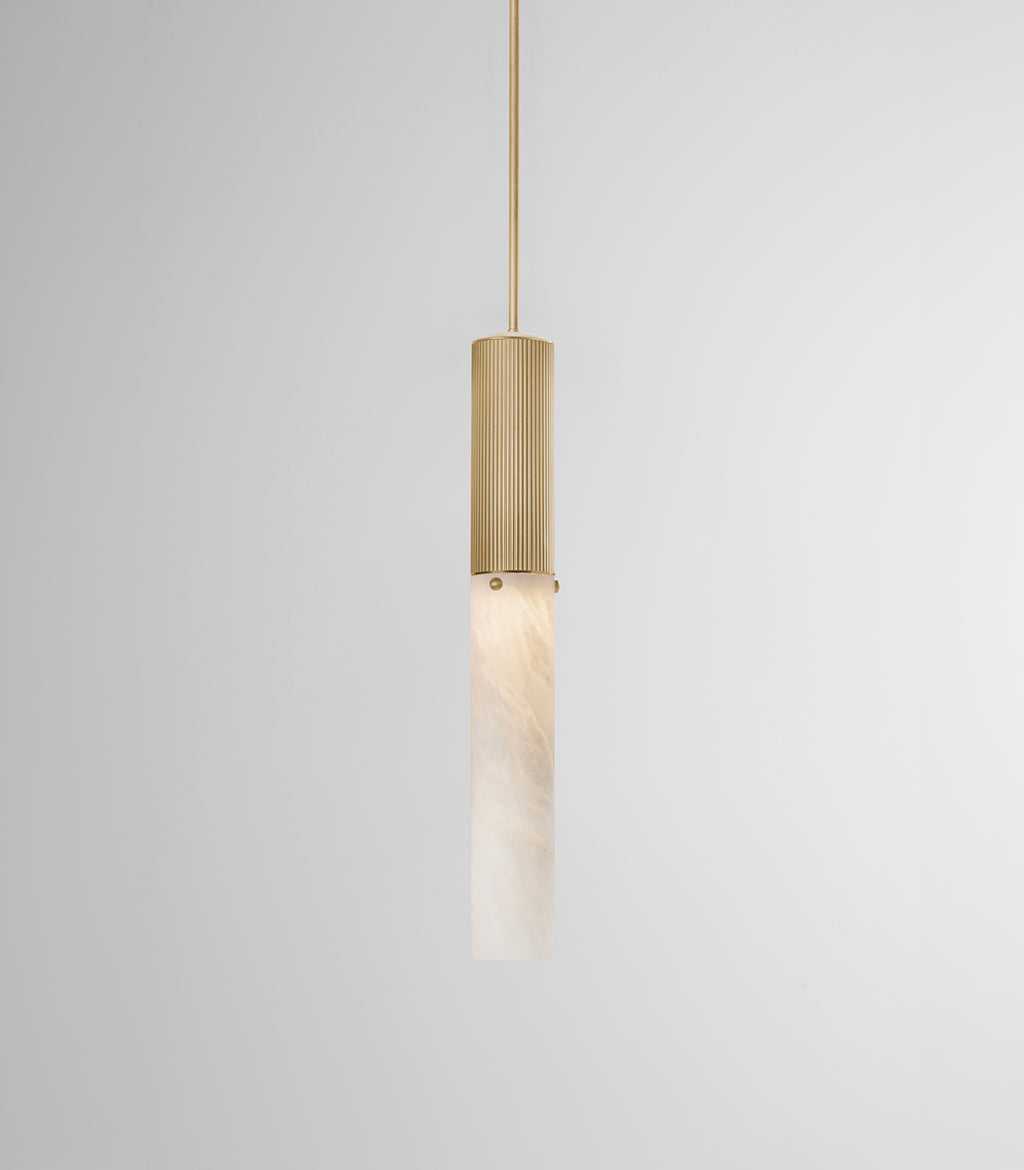 Flume Alabaster Pendant Light