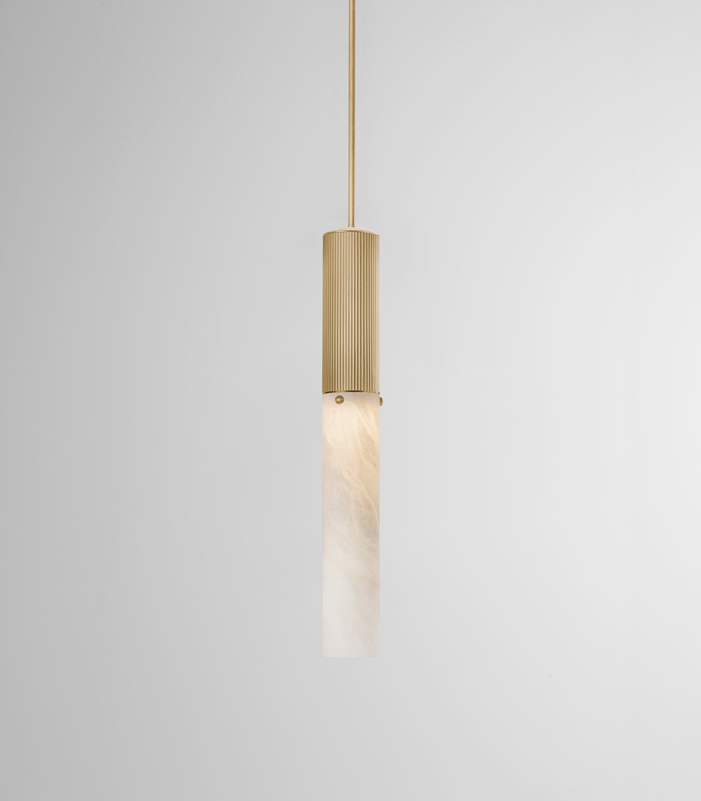 Flume Alabaster Pendant Light
