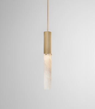 Flume Alabaster Pendant Light