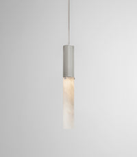 Flume Alabaster Pendant Light