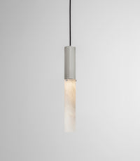 Flume Alabaster Pendant Light
