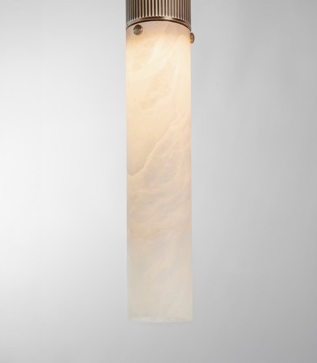 Flume Alabaster Pendant Light