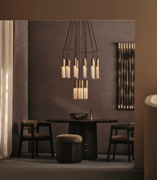Flume Alabaster Pendant Light