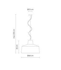 Dia. 48 / Matte Grey - Additional Image