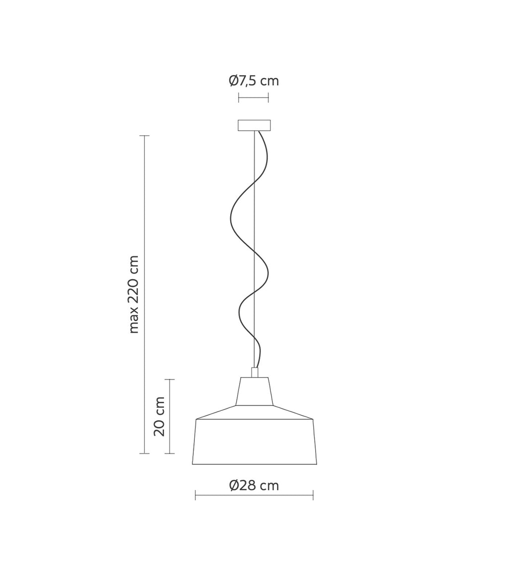 Dia. 28 / Matte Grey - Additional Image