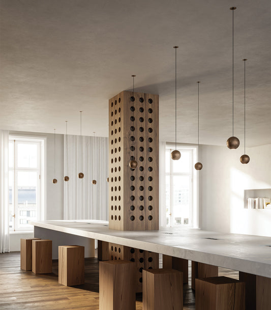 Groove Pendant Light