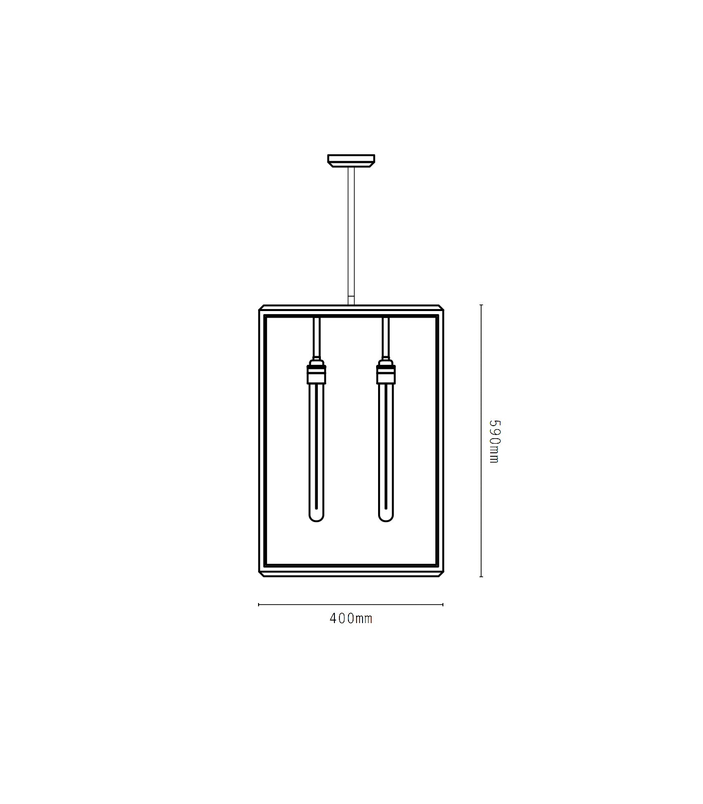 Hazel Outdoor Pendant Light