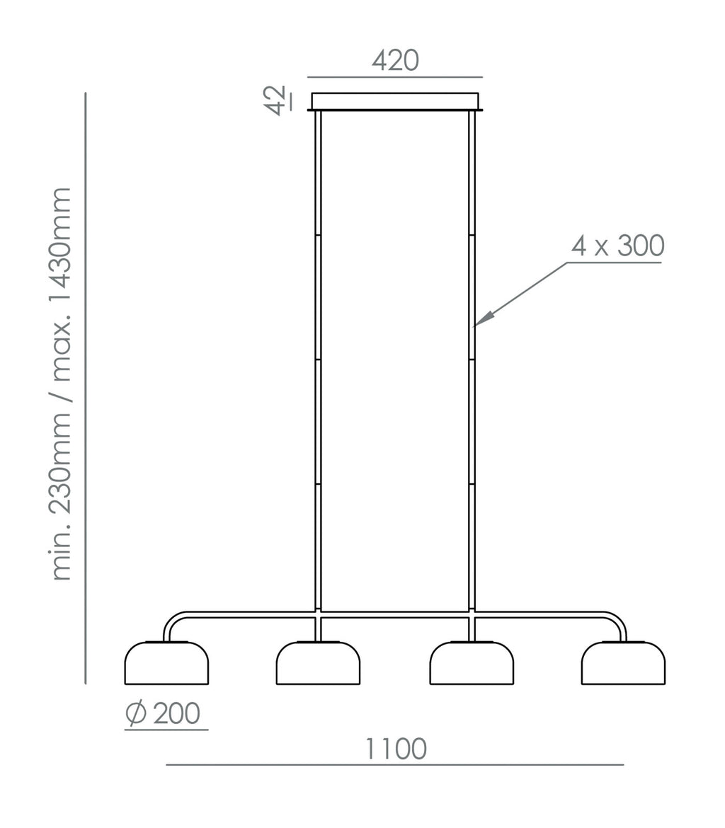 Ipon Linear Pendant Light