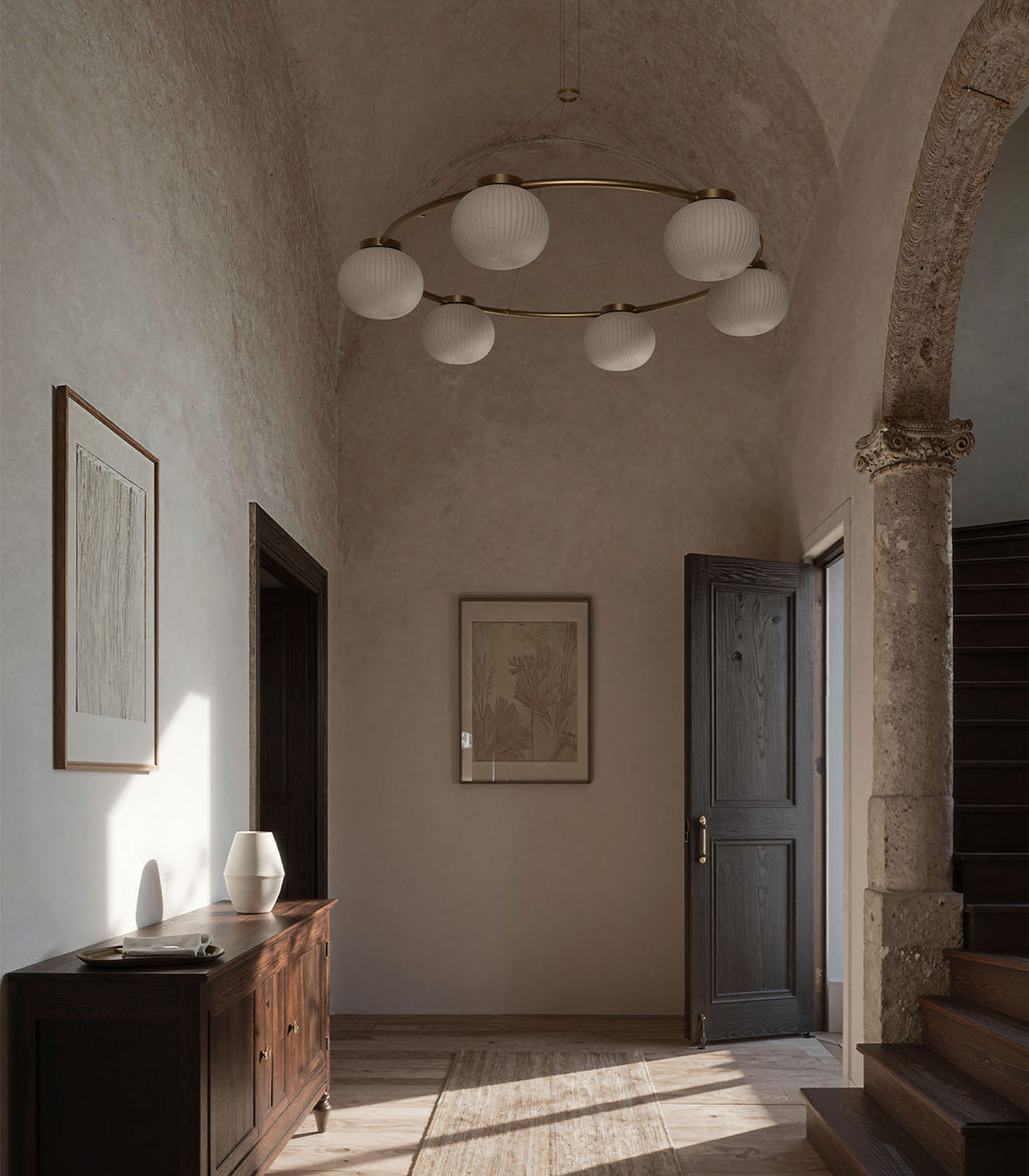 Irzo 6lt Pendant Light
