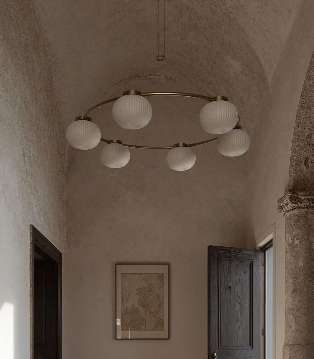 Irzo 6lt Pendant Light