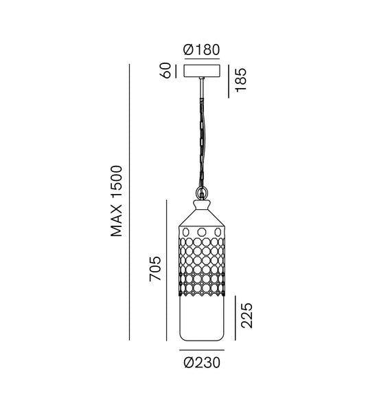 La Spazio Pendant Light