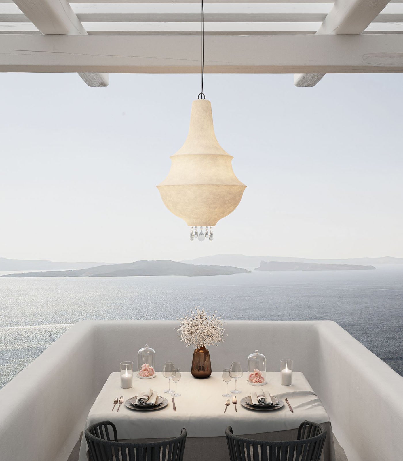 Lady D Outdoor Pendant Light