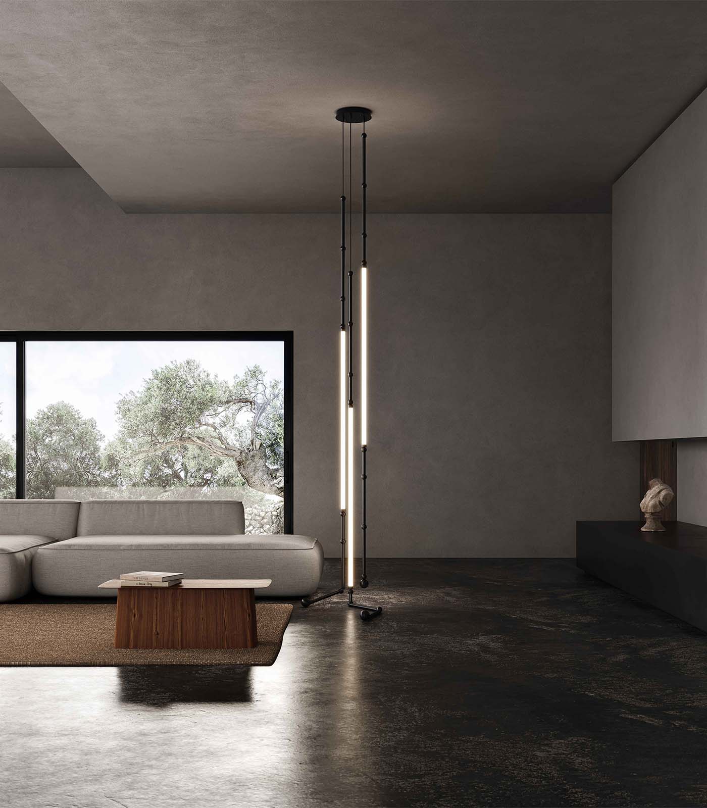 Leda 3lt Pendant Light